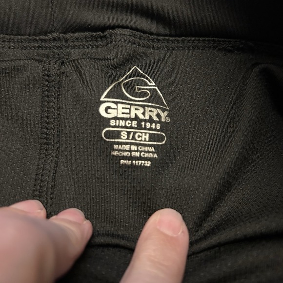 Gerry Women's Cargo Skort Black Small Elastic Waist Skirt Short Athletic Tennis - Picture 3 of 7